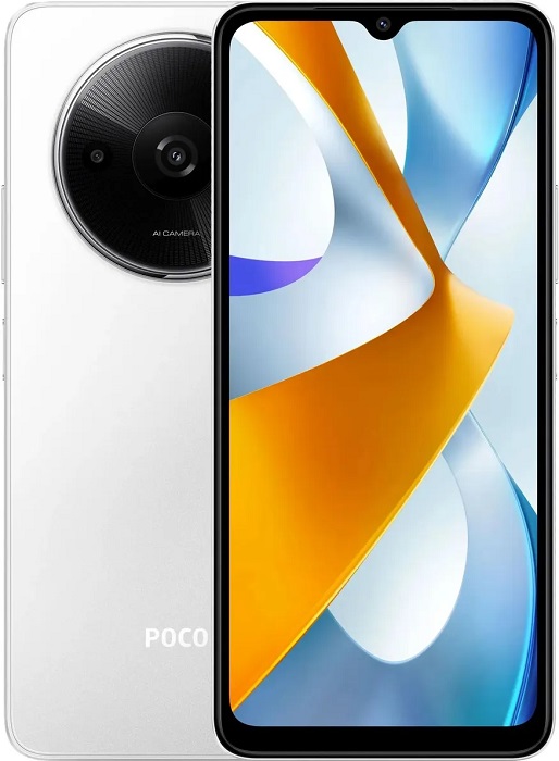 Смартфон POCO C61 4/128Гб White (X60837);