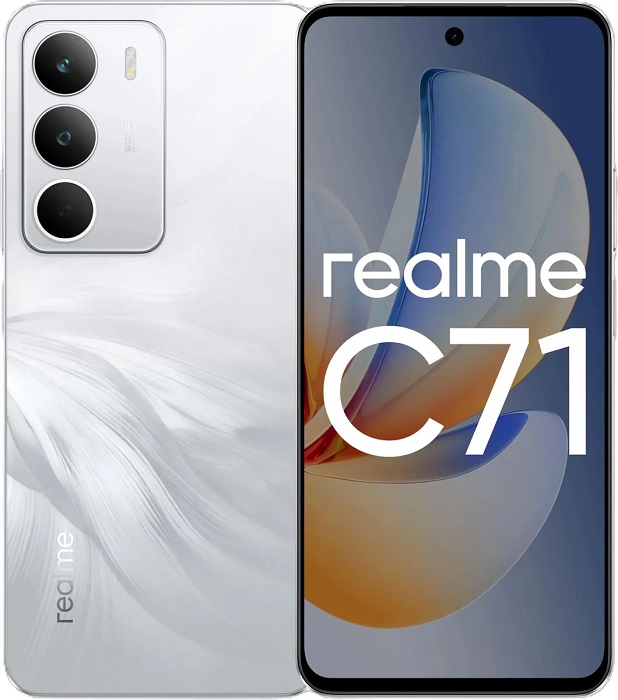 Смартфон Realme C71 8/256Гб White (RMX5303);