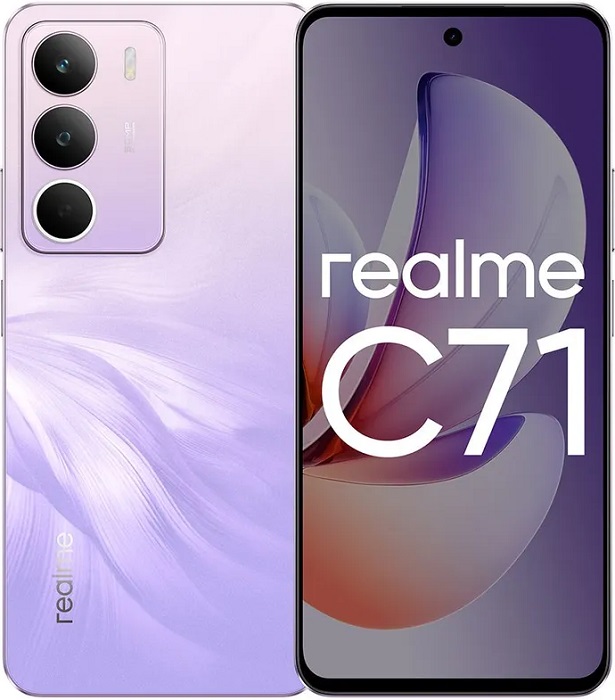 Смартфон Realme C71 6/128Гб Purple (RMX5303);