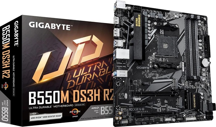 Материнская плата AMD B550 Gigabyte B550M