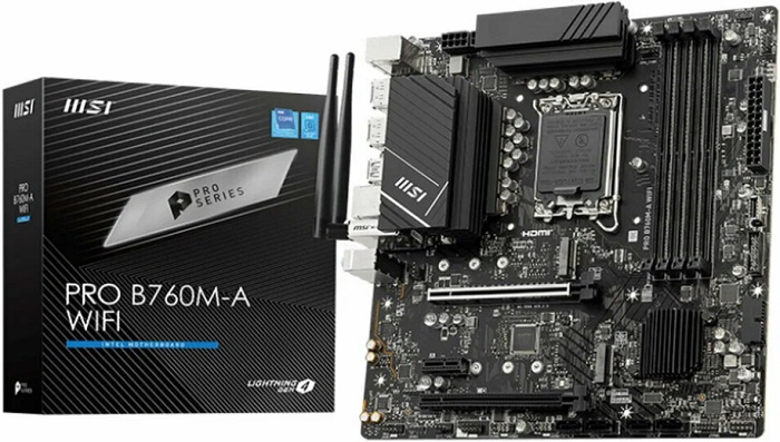 Материнская плата intel B760 MSI PRO
