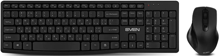 Комплект клавиатура + мышь Sven KB-C3500W