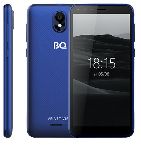 Смартфон BQ VelvetView 0.5/8Гб Blue (BQ-5300G);