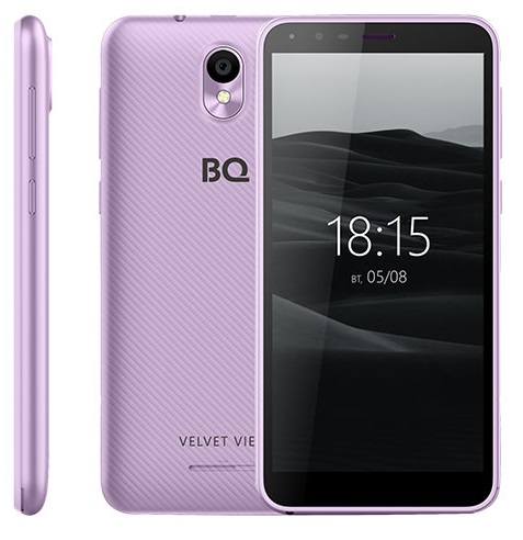 Смартфон BQ VelvetView 0.5/8Гб Purple (BQ-5300G);