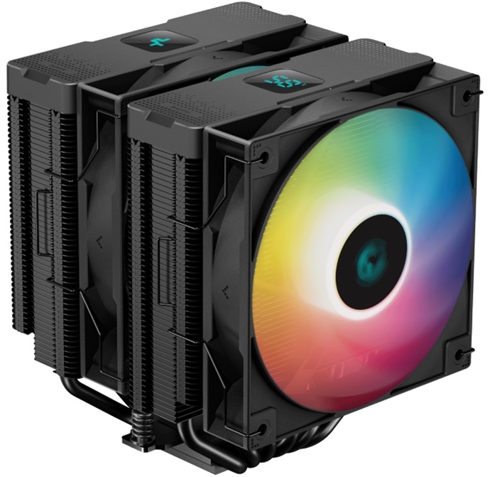Кулер DeepCool AG620 DIGITAL BK ARGB