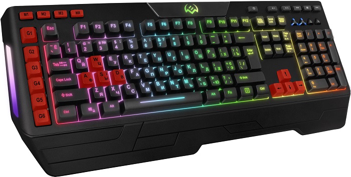 Клавиатура Sven KB-G9600 (SV-019723); мембранная; 16