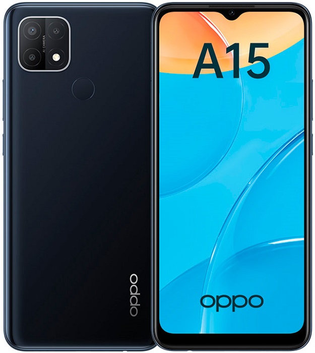 Смартфон Oppo A15 2/32Гб Black (CPH2185);