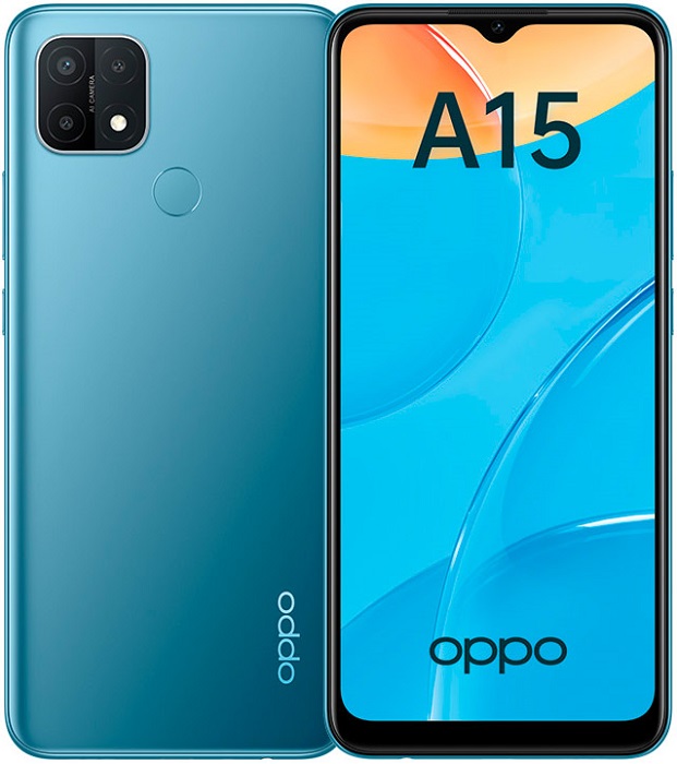 Смартфон Oppo A15 2/32Гб Blue (CPH2185);