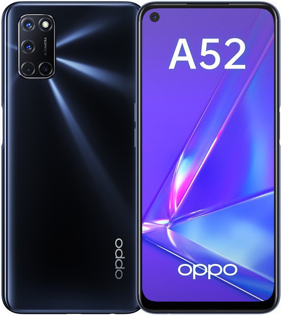 Смартфон Oppo A52 4/64Гб Black (CPH2069);