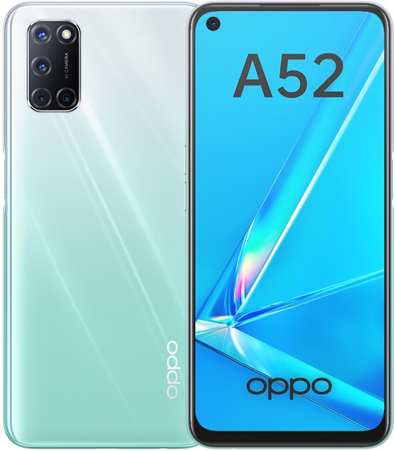 Смартфон Oppo A52 4/64Гб White (CPH2069);