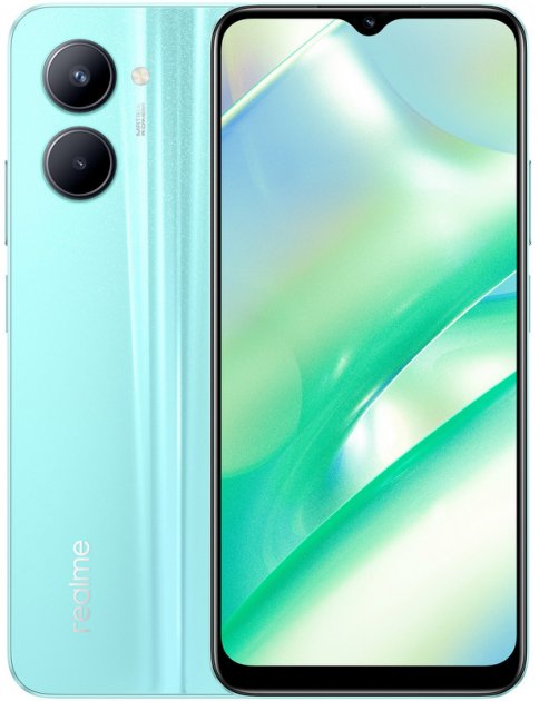 Смартфон Realme C33 4/128Гб Aqua Blue