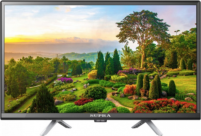 Телевизор 24" Supra STV-LC24ST0075W; LED; 1366x768;