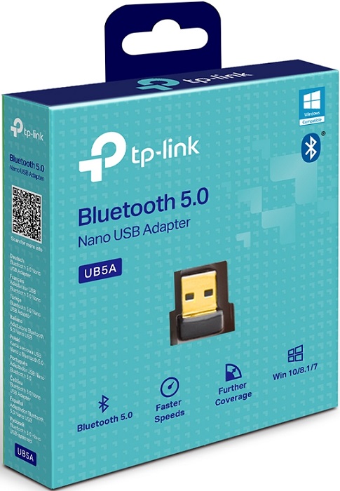 Адаптер Bluetooth USB TP-Link UB5A; v.5.0;