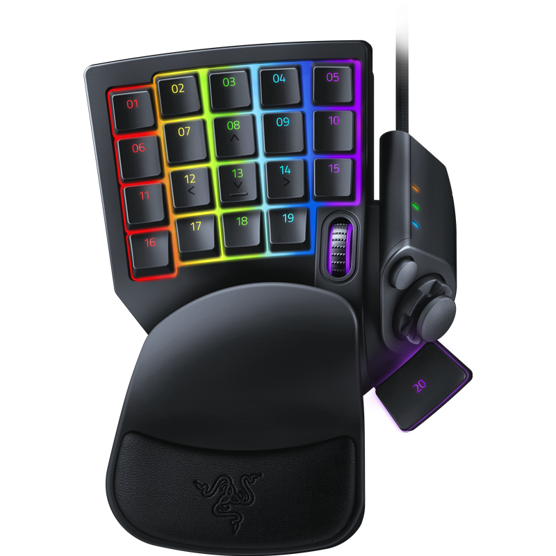 Клавиатура Razer TARTARUS PRO (RZ07-03110100-R3M1); оптомеханическая;