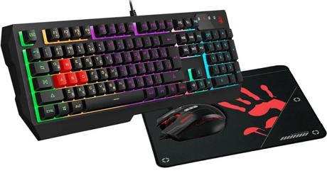 Комплекты клавиатура + мышь + коврик