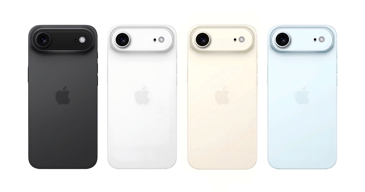 Основные цвета корпуса айфон Эйр 17 iphone Air 17