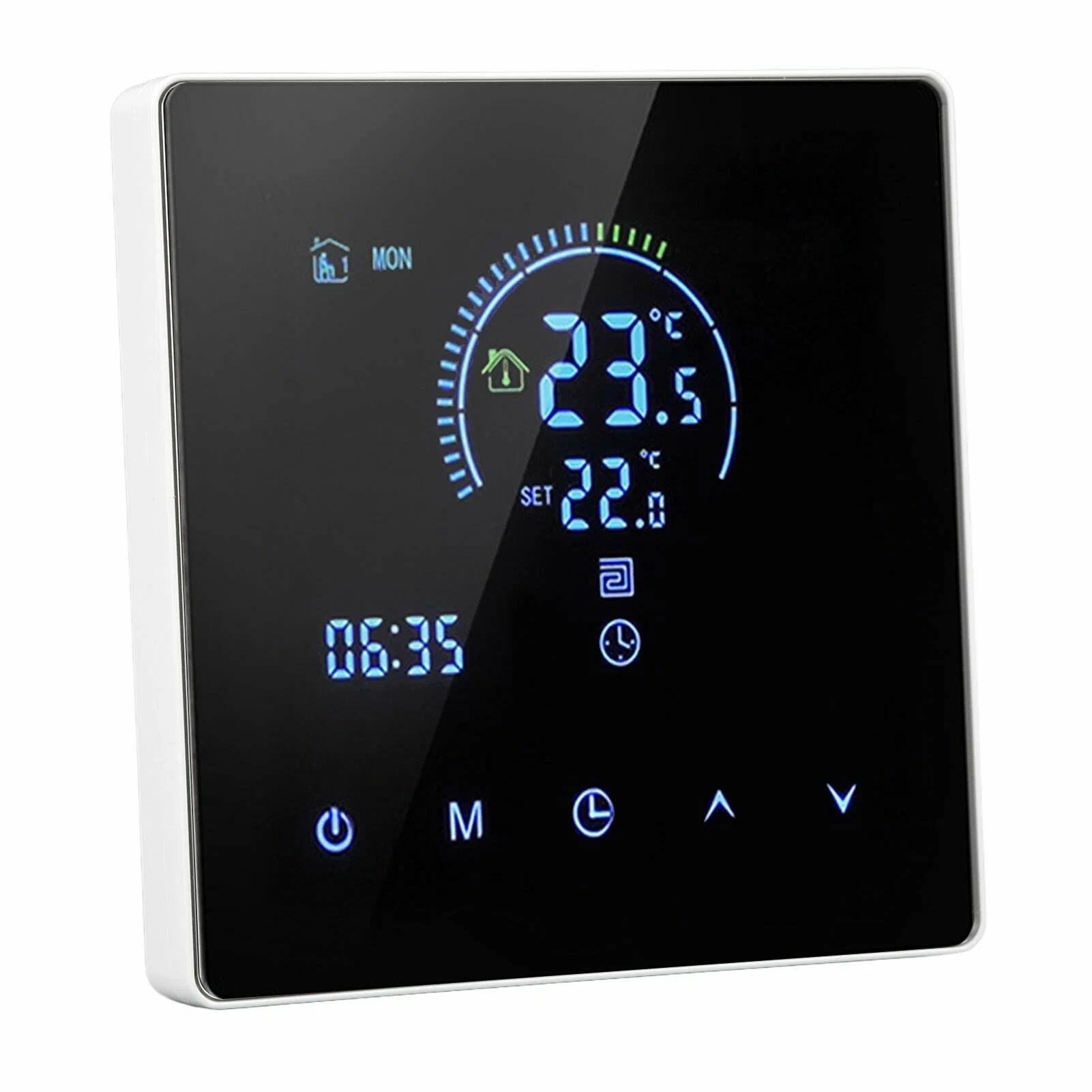 Умный сенсорный термостат, с возможностью программировать включение